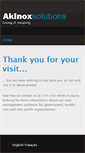 Mobile Screenshot of akinox.com